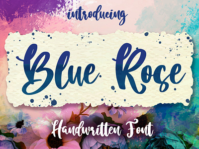 Blue Rose Script