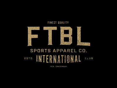 FTBL Apparel apparel arkansas design distress graphic shirt tee texture type typography