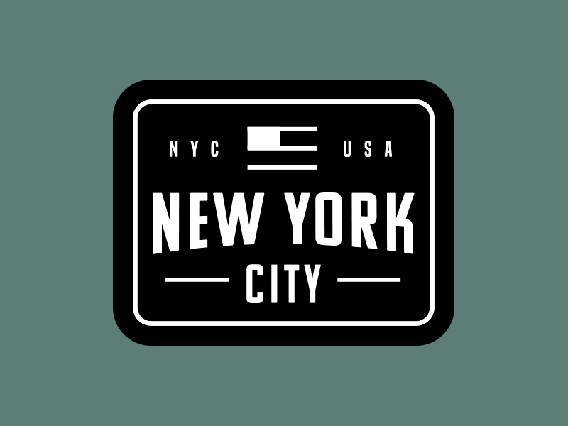 NYC Label by Kevin Krenzin on Dribbble