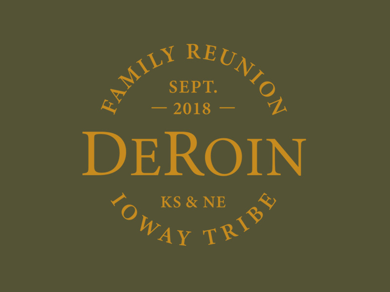 family reunion logo design 2018
