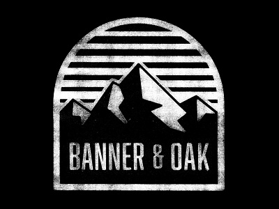 Banner & Oak - Bighorn Tee apparel design distress graphic graphics mountain outdoor photocopy print shirt tee texture tshirt