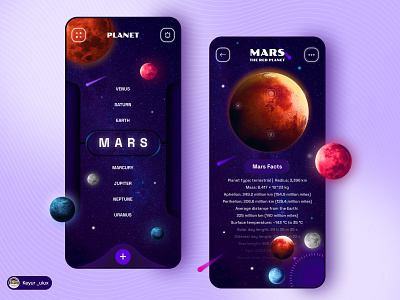 Concept - Solar System Info App