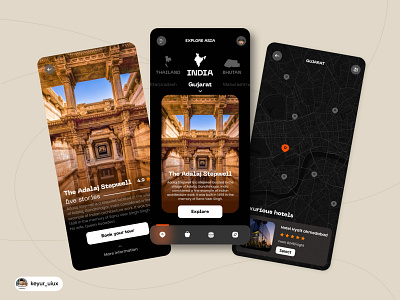 Concept - Travel Mobile Application booking app branding holiday app mobile mobile app mobile app design mobile application design travel app traveling traveling app trip trip guide trip planner ui ui travel uiconcept uiux user experience user interface ux