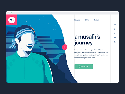 A Musafir's Journey UI