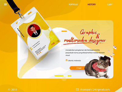 Graphic and Multimedia Designer branding design design art flat graphic illustration vector