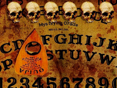 Ouija Board Flash Website adobe exileinblonde flash horror ouija web webdesign website