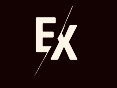 Exileinblonde Logo branding dark art digital art exileinblonde graphic design logo