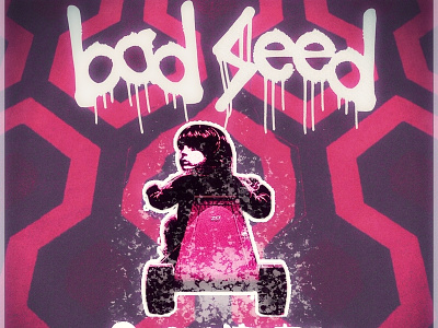 Another graphic for my design studio Bad Seed Society. artwork branding digital art exileinblonde logo