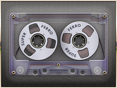 Audio Cassette audio cassette ferro music play realistic recorder retro tape vintage