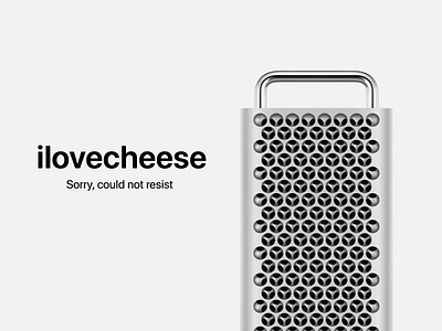 Cheese 2019 apple cheese computer design desktop grater lol mac mac pro pro