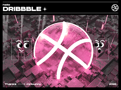Hello, dribbble｜Planet design firstshot