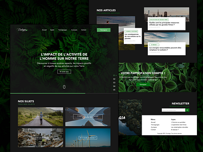 Ecologia - Landing Page