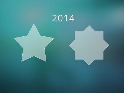2014 icon shape