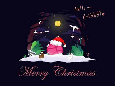 Hello~~ Merry Christmas~ illustration