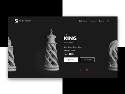 The Checkmatist - Chess E-Commerce UX\UI