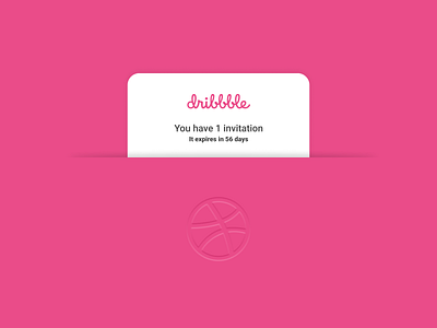 1 Dribbble Invitation Giveaway