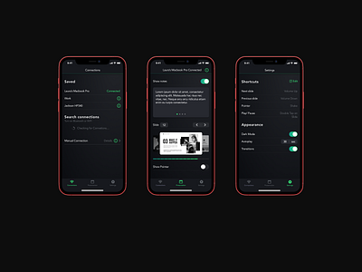 Presentation Pointer App app design figma iphone mobile ui ux ux ui