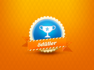 Awards Badge award badge button facebook icon icon design illustration ribbon ui ux