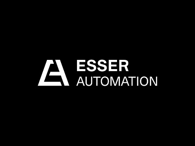 Esser Automation - Logo branding logo minimal typography