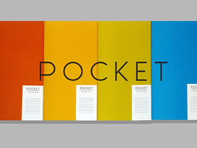 Pocket.Notebooks clean collection colours first notebooks november pocket pre.sale