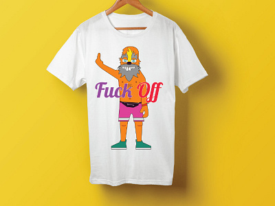 Fuckoff.tee epic ilustration monster tee tshirt