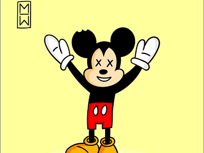 Mickey Mouse 91 art birthday cartoon cool drawing mickey mouse