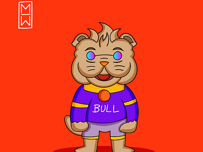 Bull the Dog 🐶😆✌️ cartoon colors cool dog draw drawing