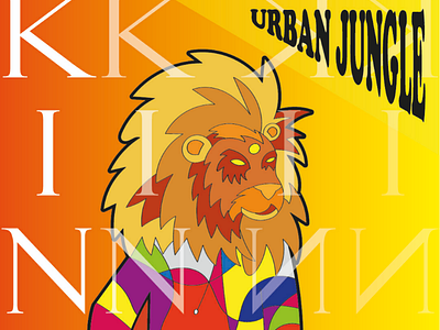 Urban.jungle🔥 color fun jungle lion urban work