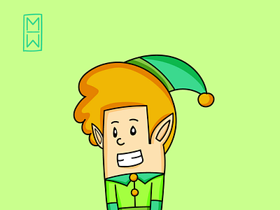 Sammy the elf 🧝‍♂️🎄🧝‍♂️ cartoon christmas colors draw elf fun