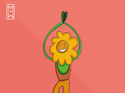 Sunnie.The.sunflower.zen.master ⚪✨⚪ cartoons characters colors fun go improve