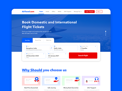 Flight Booking Website casestudy flight booking website iconography travel website uidesign uiux uxdesign website