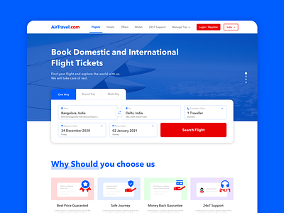 Flight Booking Website