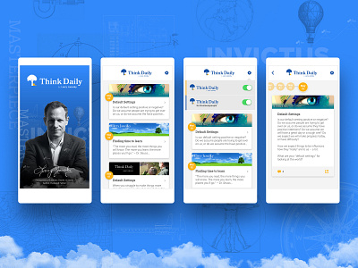 App Design - Think Daily Motivation