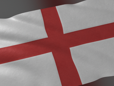 St. George's Day 2018 after effects animation flag red giant