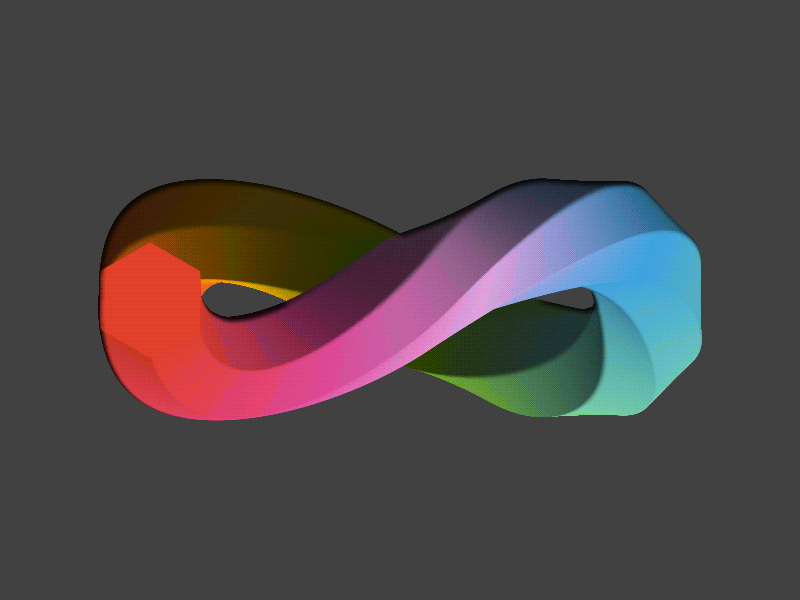 Infinite Colour aftereffects color colour graphics infinite infinity path shape tests