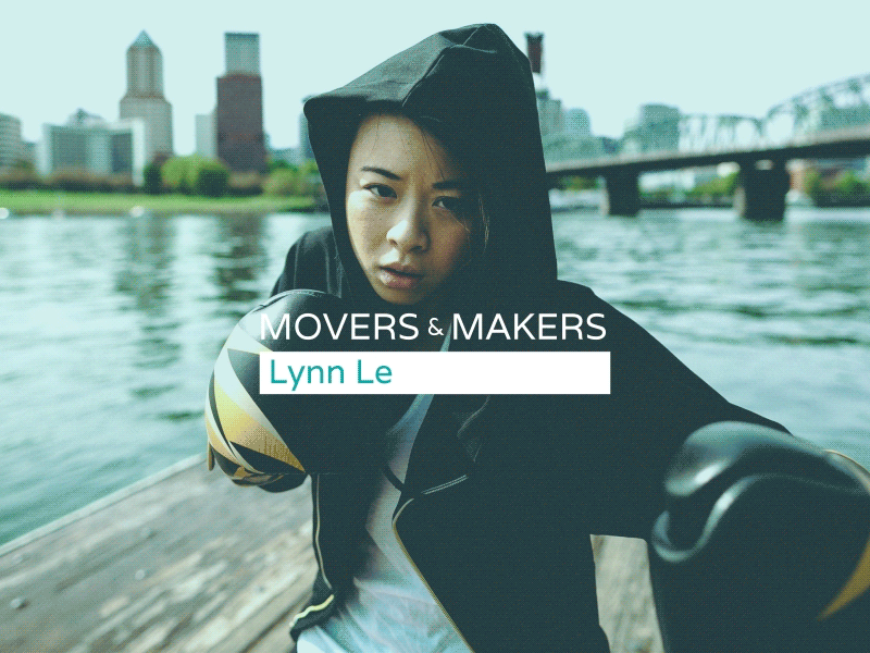 Movers & Makers animation first logo shot