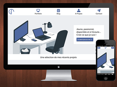 Nouveau Portfolio design integration portfolio responsive web webdesign