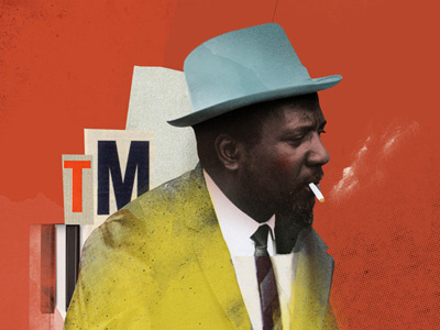 Thelonious Monk | Jazz Portrait #1 color illustration jazz portrait