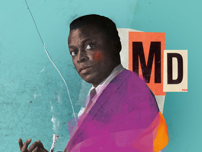 Miles Davis | Jazz Portrait #1 color illustration jazz portrait