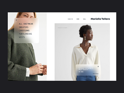 Mariella Tellaro branding clean design design minimal minimalist design ui ux web