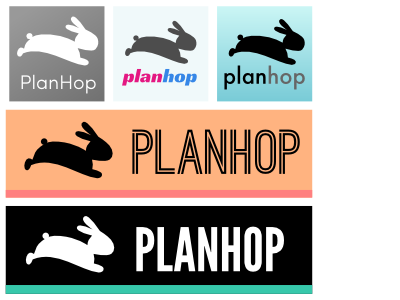 PlanHop logo options