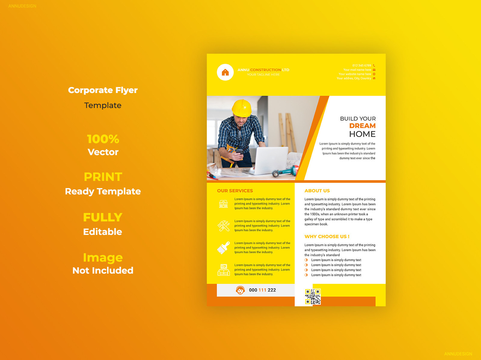 Construction Flyer Design by Kornel Hawee on Dribbble Construction Flyer Design by Kornel Hawee on Dribbble