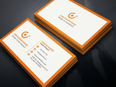 I Will Design Creative Business Card Design clean corporate design minimalist realstate white