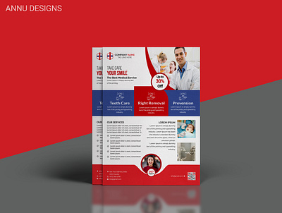 Creative Dental Flyer Design brand design brand identity branding clean corporate custom dpi flyer flyer design flyer template illustration logo minimalist modern poster professional template us letter size