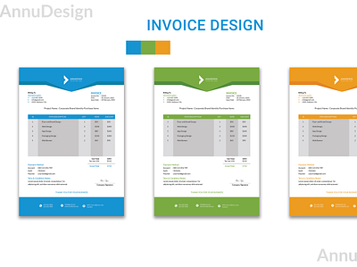 Minimal Invoice Design bill branding clean corporate design illustration invoice invoice design minimalist modern poster vector