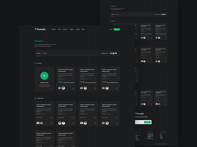 Themefie -support forums design