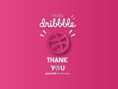 Hello Dribbble