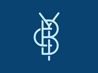 YBC Monogram b c logo monogram symbol y