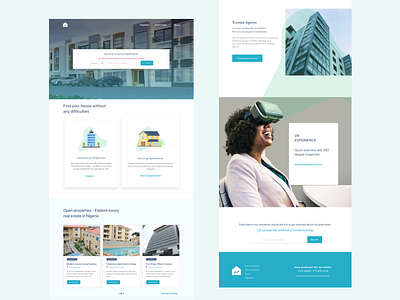 Properties Listing page apartments commercial real estate designer e commerce housing properties sketch ui uidesign ux virtual reality webside