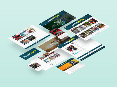Hellomoto hellomoto pìxelycodigo responsive screen web